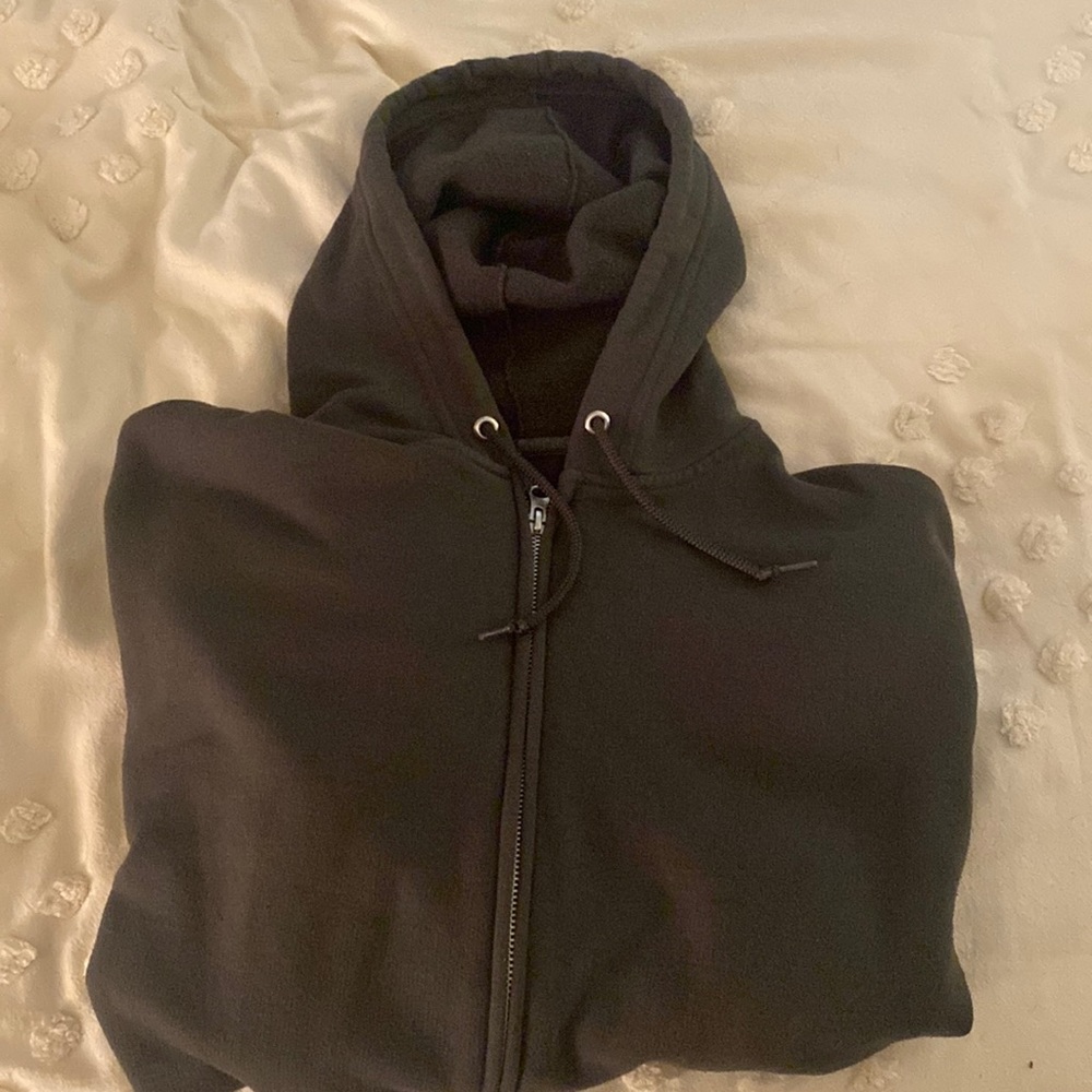 Green zip up!